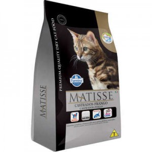 Ração Farmina Matisse Frango para Gatos Adultos Castrados - 2kg/7,5kg