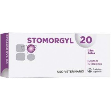 Stomorgyl 20 para Cães e Gatos - 10 Comprimidos