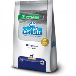 Ração Vet Life Canine UltraHypo para Cães Mini Raças Pequenas- 2kg/10kg