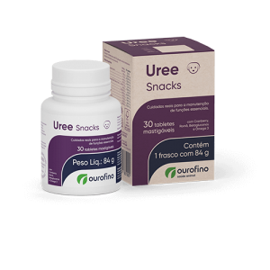 Uree Snacks Ourofino - 30 tabletes
