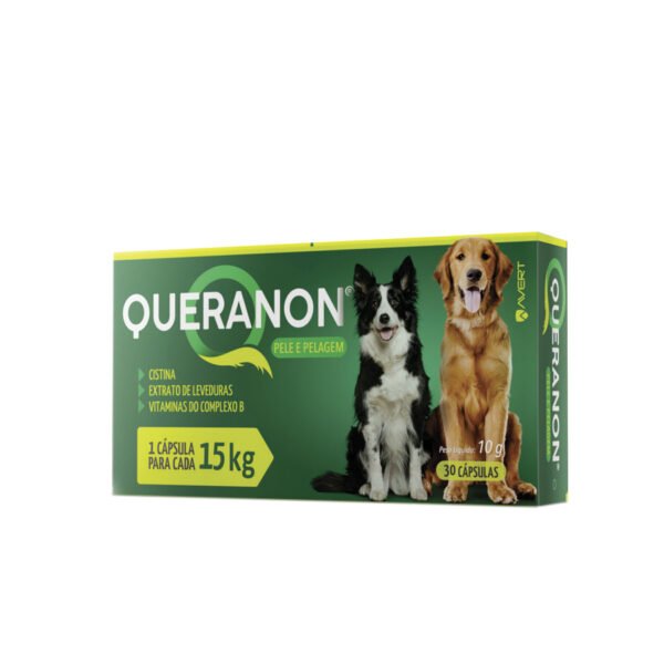 Suplemento Avert Queranon 15kg para Cães 30 Cápsulas