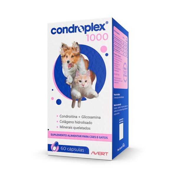 CondroPlex 1000 para Cães e Gatos 60 cápsulas
