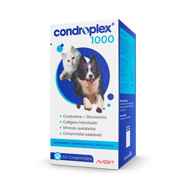 CondroPlex 1000 para Cães e Gatos 60 comprimidos