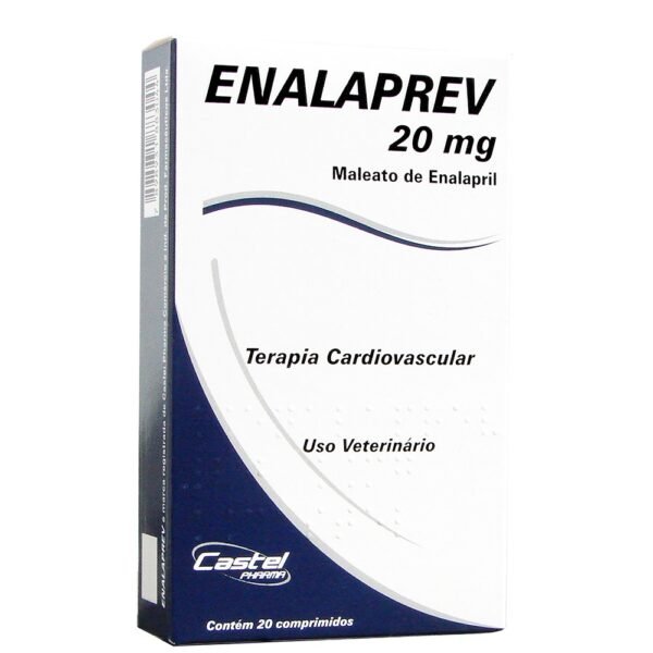 Enalaprev 20mg Vasodilatador para Cães