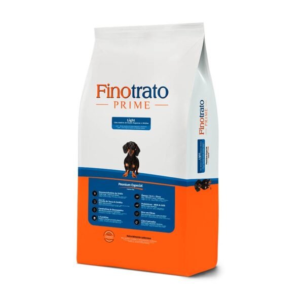 Ração Finotrato Prime Light Cães Adultos Raças Pequenas e Médias 10,1Kg