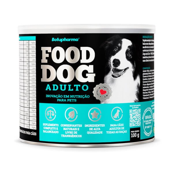 Suplemento Food Dog Adulto Manutenção 100g