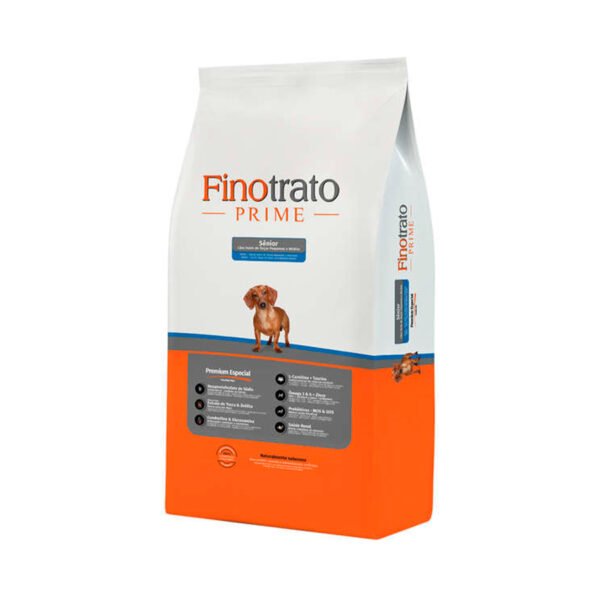 Ração Finotrato Prime para Cães Sênior de Porte Pequeno e Médio 10,1kg