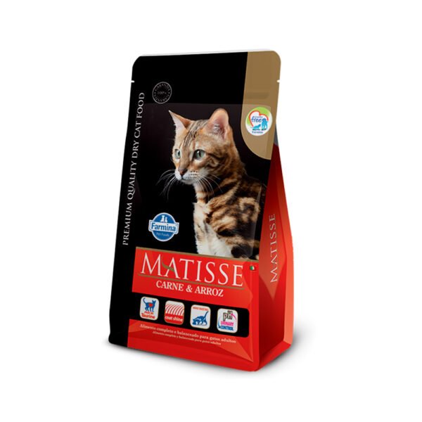 Ração Matisse para Gatos Adultos Sabor Carne 2kg