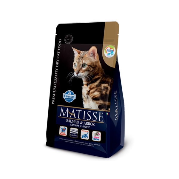 Ração Matisse para Gatos Adultos Sabor Salmão 7,5kg