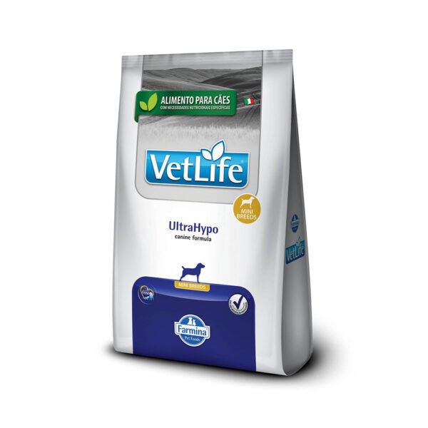 Ração Ultrahypo Mini Vet Life para Cães 2kg