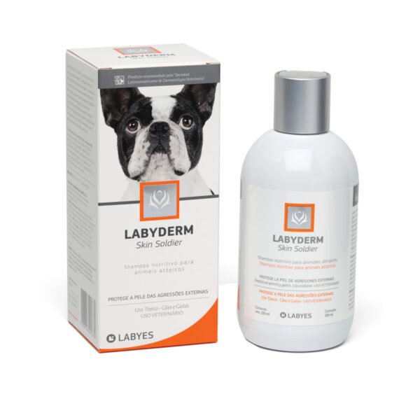 Shampoo Labyes Skin Soldier para Cães e Gatos 220ml