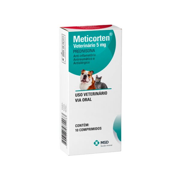 Meticorten MSD 5mg 10 Comprimidos