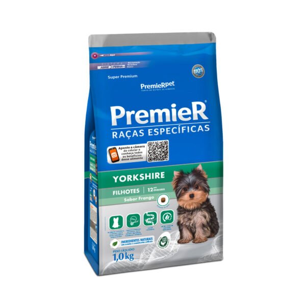 Ração Premier Raças Específicas Yorkshire para Cães Filhotes 2,5kg