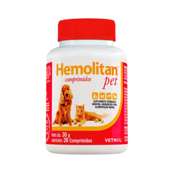 Hemolitan Pet Vetnil 30 Comprimidos