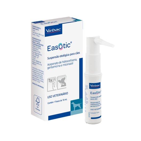 Easotic Suspensão Otológica Virbac 10ml