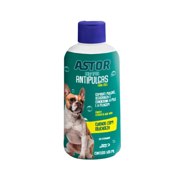Shampoo Antipulgas Astor para Cães 500ml