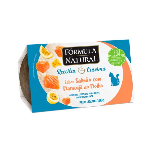Fórmula Natural Receitas Caseiras para Gatos Sabor Salmão 100g