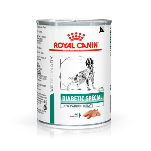 Ração Úmida Lata Royal Canin Diabetic para Cães - 410 g