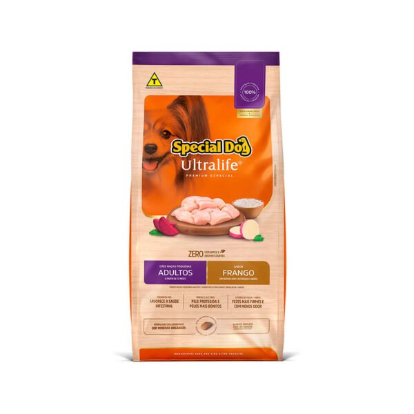 Ração Special Dog Ultralife para Cães Adultos Raças Pequenas Sabor Frango - 15kg