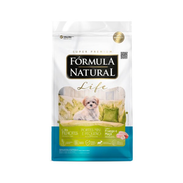 Ração Fórmula Natural Life para Cães Filhotes de Raças Mini e Pequenas 1kg