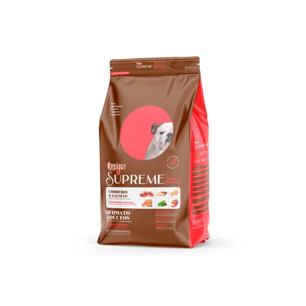 Ração Quatree Supreme Dermato para Cães Sabor Cordeiro e Salmão 3kg