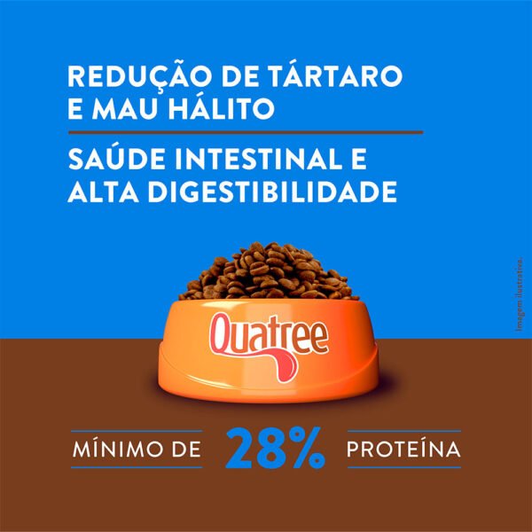 Ração Quatree Supreme para Cães Porte Pequeno Sabor Frango e Batata Doce 1kg - Image 3
