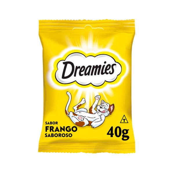 Petisco Dreamies Sabor Frango para Gatos 40g