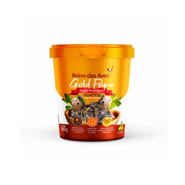 Reino das Aves Gold Papa para Filhotes