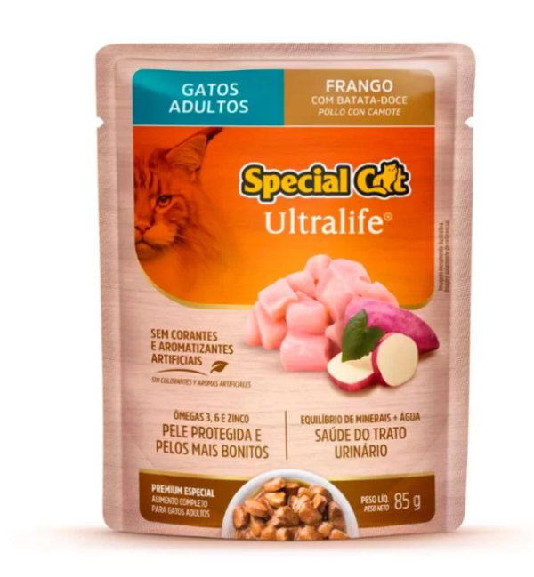 Sachê Special Cat Ultralife Frango para Gatos Adultos 85 g