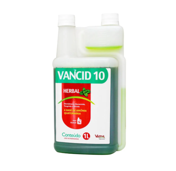 Desinfetante Vancid 10 Herbal Vansil 1 L