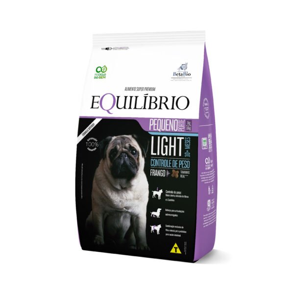 Ração Equilíbrio Light para Cães de Porte Pequeno - 1kg