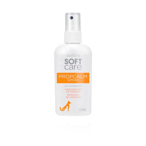 Solução Higienizadora Soft Care Propcalm Spray para Cães e Gatos 100ml