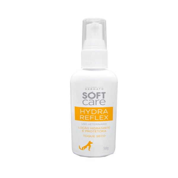 Loção Protetora Solar Soft Care Hydra Reflex para Cães e Gatos 50g