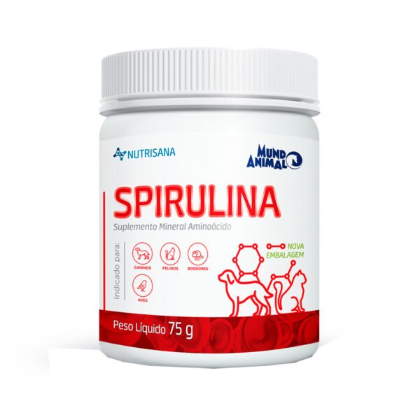 Spirulina Nutrisana Mundo Animal - 75g