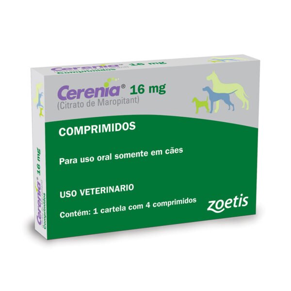 Antiemético Cerenia 16mg para Cães - 4 comprimidos
