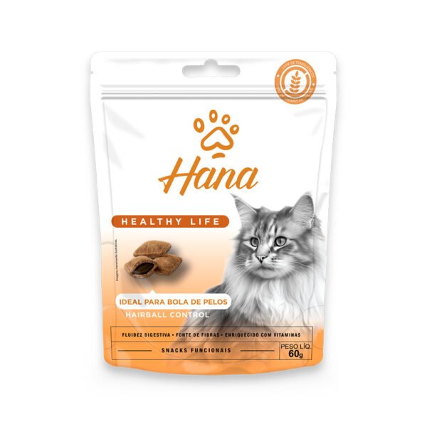 Snack Hana Nuggets para Gatos Bola de Pelo 60g