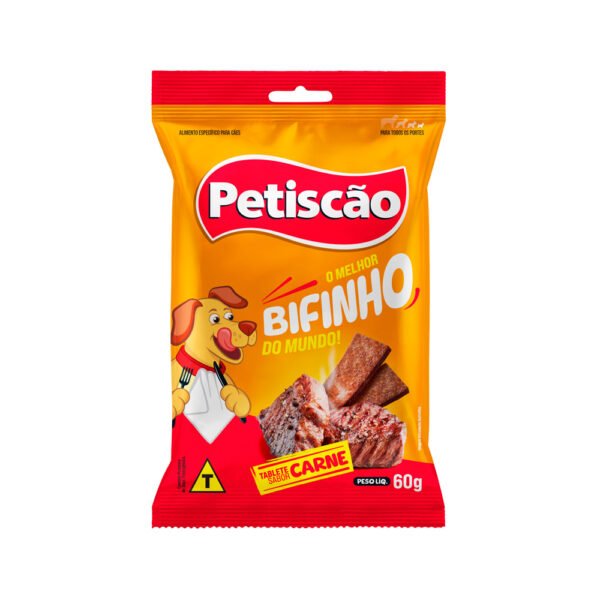 Petiscão Bifinho Carne para Cães 60g