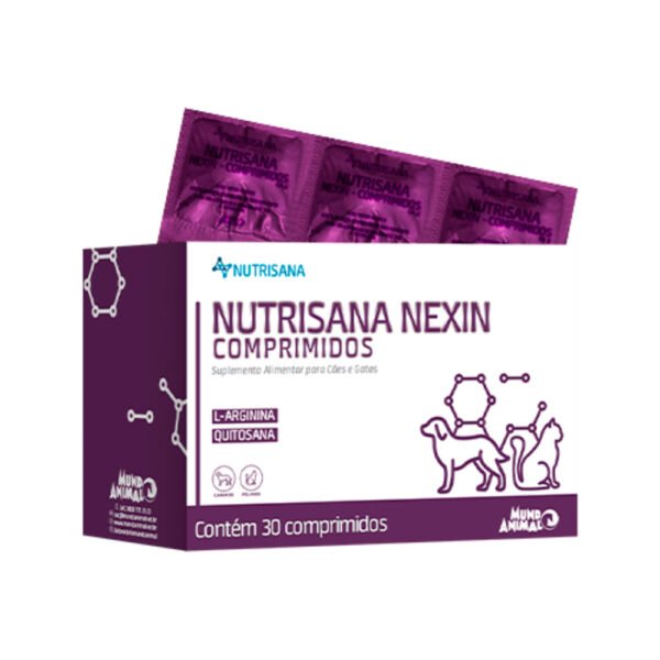 Suplemento Nutrisana Nexin para Cães e Gatos - 30 Comprimidos