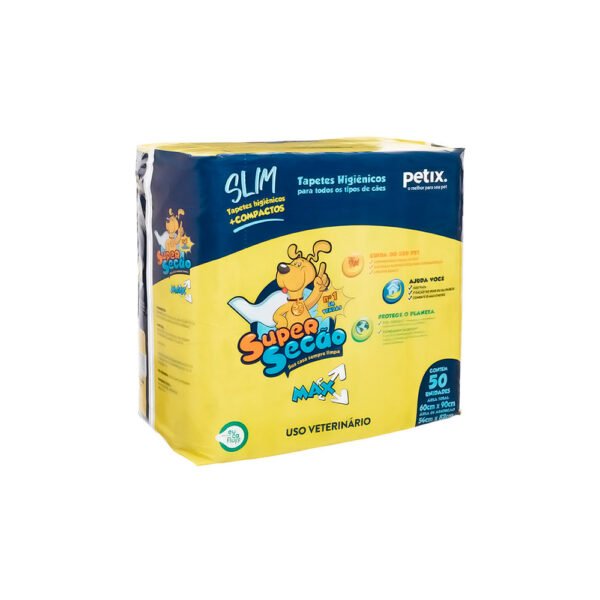 Tapete Higiênico Super Secão Max Slim para Cães 90x80cm - 30 unidades