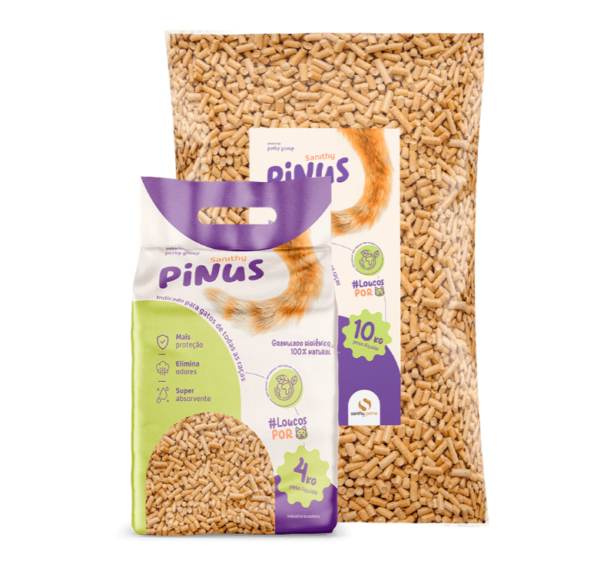 Granulado de Madeira Sanithy Prime Pinus - 20kg