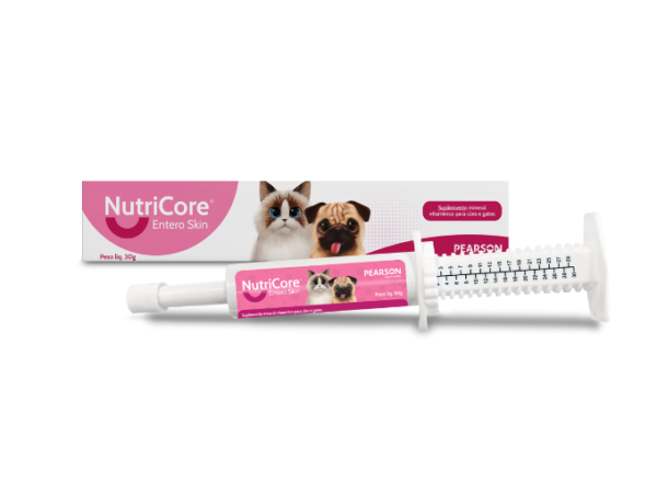 Suplemento Vitamínico Nutricore Entero Skin para Cães e Gatos 30g