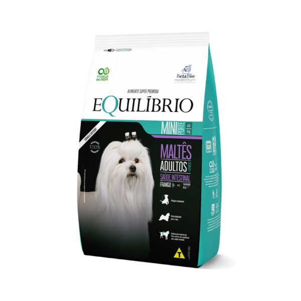 Ração Equilíbrio Maltês para Cães Adultos Sabor Frango - 1kg