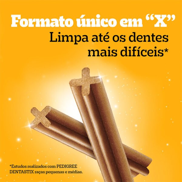 Petisco Pedigree Dentastix Cuidado Oral Para Cães Adultos Raças Médias - 3 unid - Image 3
