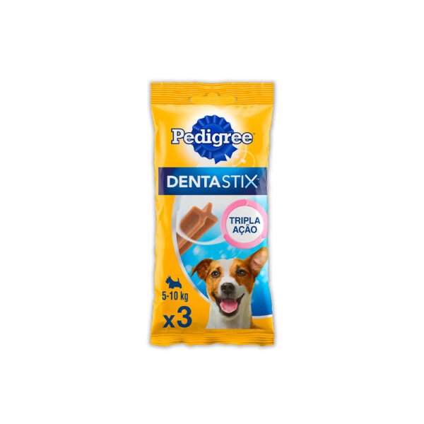 Petisco Pedigree Dentastix Cuidado Oral Para Cães Adultos Raças Pequenas - 3 unid