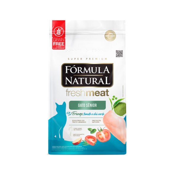 Ração Fórmula Natural Fresh Meat para Gatos Sênior - 500g - Image 2