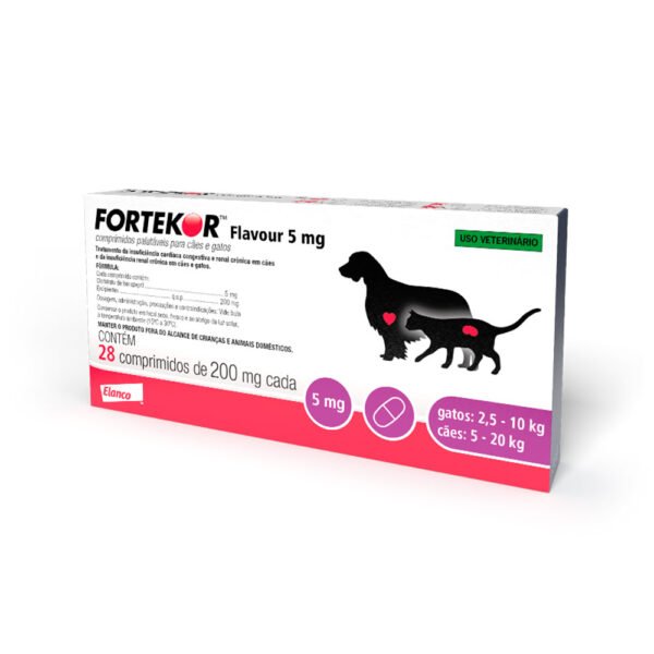 Fortekor 5mg Elanco 28 Comprimidos