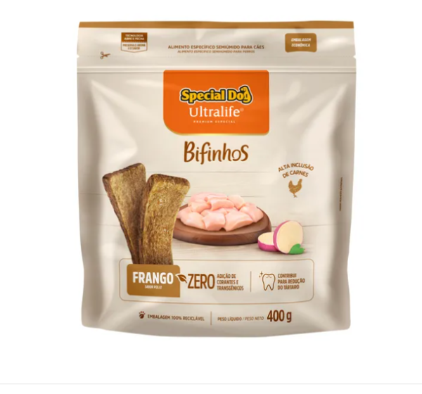 Special Dog Bifinho Frango para Cães 400g