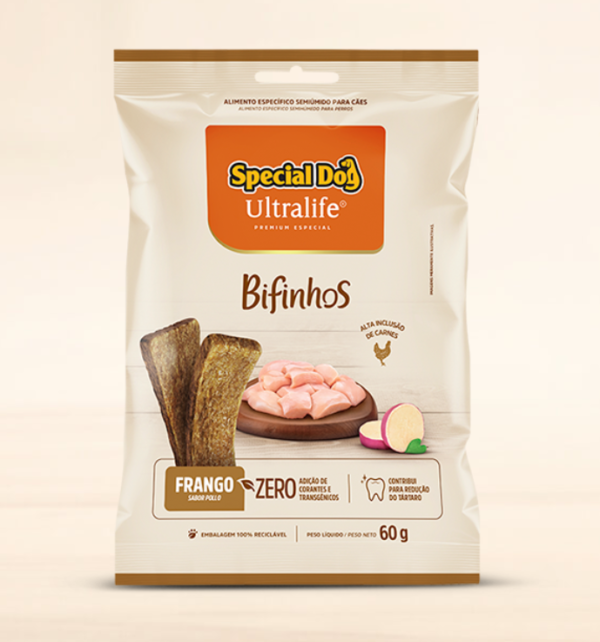 Special Dog Bifinho Frango para Cães 60g