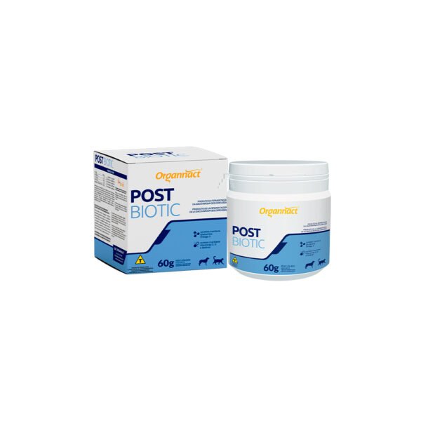 Suplemento Organnact Post biotic para Cães e Gatos 60g