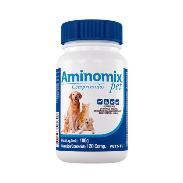Aminomix Pet Vetnil -120 Comprimidos